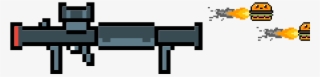 Burger Rocket Launcher - Rocket Launcher Pixel Art #8758805