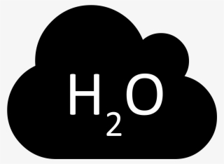 H2o Water Vapor Icon - Icon #8759364