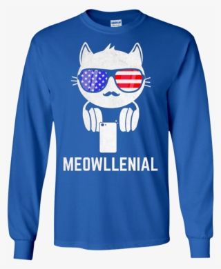 Cool Cat Meowllenial For Millennials Best Funny Cat - 2010 #8759902