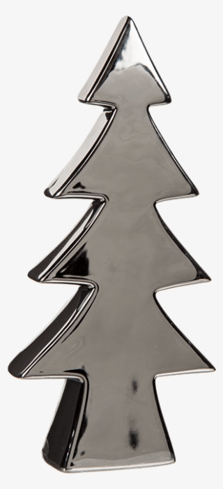 Árbol De Navidad Color Plpata En Cerámica - Albero Di Natale In Ceramica Bianca #8760538