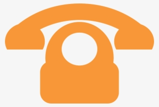 Orange Clipart Cell Phone - Phone Vector Icon Orange #8761309