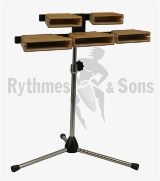 Set Of 5 Schlagwerk Temple Blocks With Stand - Martin Mac Quantum Profile Flightcase #8761881