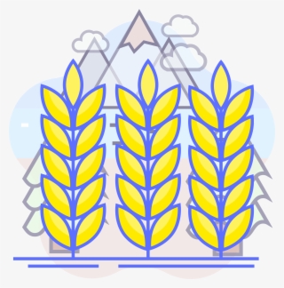 Icon Iocn Yellow Wheat Png And Vector Image #8762289