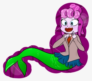 Mermaid Clipart Cove - Doki Doki Literature Club Crossover Fanart #8762399
