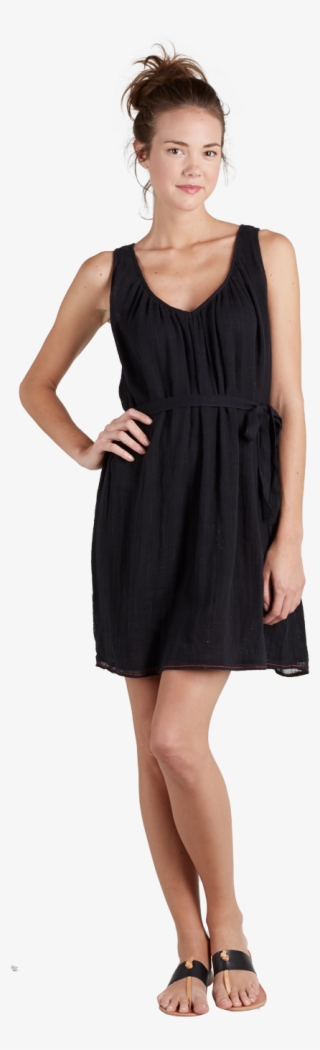 Classy Black Lady - Tennis Jurk Lang #8762619