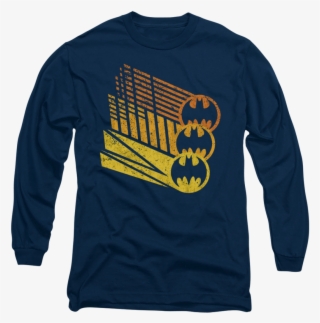 Dorkees - Com - Batman - Bat Signal Shapes Long Sleeve - Long-sleeved T-shirt #8763007