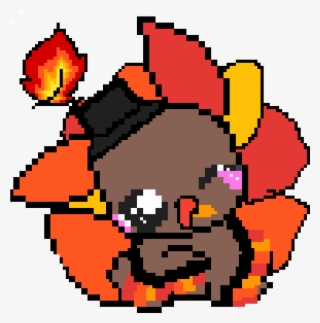 Small Cute Turkey - Pixel Art Umbreon #8763198