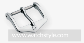 Hirsch Classic Buckle Steel Shiny - Platinum #8763269