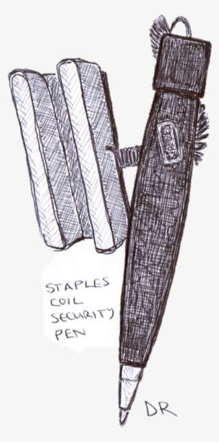 Freeuse Library Pens By This Is A Staples Coil - Pen Png #8763270