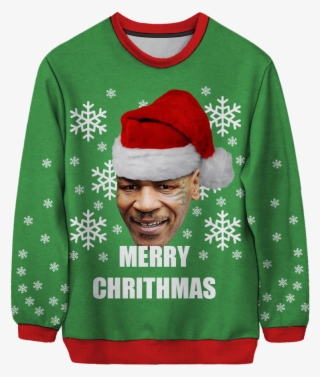 Mike Tyson Chrithmas Unisex Sweater - Samuel L Jackson Ugly Sweater #8763968