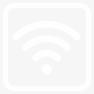 880 X 880 3 - Wi Fi White Icon #8764394