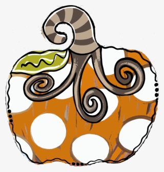 Regular White Dot Pumpkin #8765677