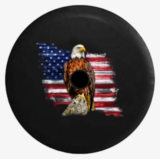 Jeep Wrangler Jl Backup Camera Day Rustic Vintage American - Patriotic Jeep Tire Covers #8765874