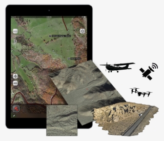 Advanced Mapping Graphic - Tablet Computer #8767141