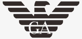 The Giorgio Armani Logo, Pursues A Highly Simplistic - Giorgio Armani Logo Png #8767904
