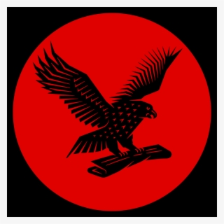 Eagle With Newspaper Logo #8768027