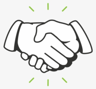 Green Shaking Hands Rgb-01 - Darkness #8769036
