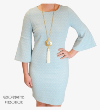 Tyler Boe Lt Blue Dress 2 Png - Day Dress #8770162