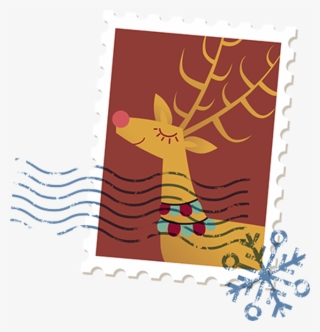 Png Images, Pngs, Postage Stamp, Postage Stamps, Postal - Christmas Postage Stamps Transparent #8770200