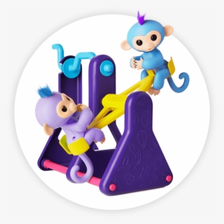Fingerlings Monkey Playsets See Saw Playset - Fingerling Playset #8772991