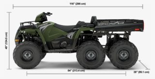 Sportsman 6×6 Big Boss 570 Eps Lg - 2017 Suzuki King Quad 500 #8773059