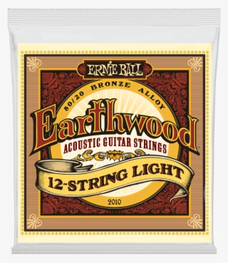 Earthwood 12 String Light Acoustic 80/20 Bronze 9 - สาย กี ต้า ร์ โปร่ง Ernieball เบอร์ 12 #8773132