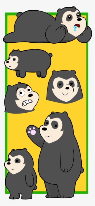 We Bare Bears Escandalosos - Oso De Anteojos Animado #8773253