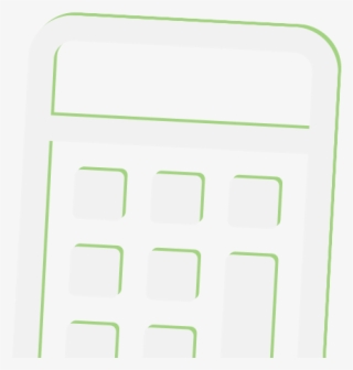 Large Green Calculator Icon - Калькулятор #8775306