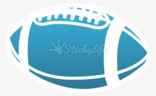 Football Car Magnet - Powder Puff Pink Football #8775921