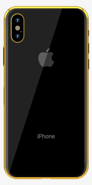 Gold Plated Apple Iphone X, 256gb, Space Grey Yellow - Iphone #8775983