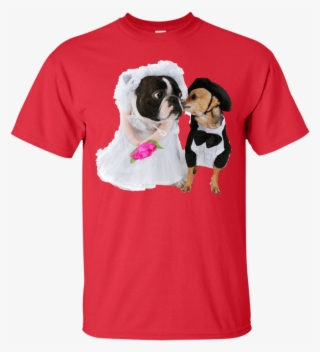 Boston Terrier Happy Dog Marriage - T-shirt #8776094