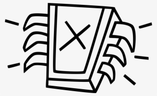 Vector Illustration Of Computer Integrated Circuit #8776120