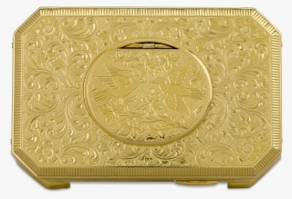 Gold-plated Singing Bird Box #8776283