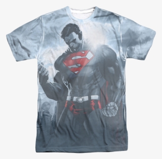 Dc Superhero Cape Tee Cosplay Superhero Shirt Superhero - Superman #8776953