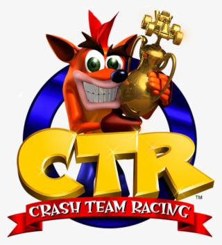 Crash - Crash Team Racing Logo #8777227