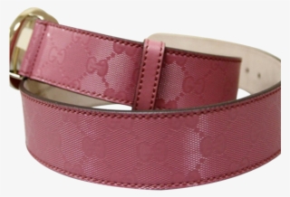Gucci Women's Pink Gg Canvas Interlocking G Buckle - Belt #8777499