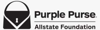 Allstate Logo Black - Purple Purse #8778644 Allstate Logo Black - Purple Purse #8778644