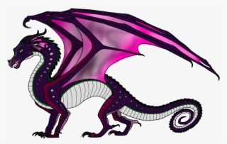 Wings Of Fire Rainwing Nightwing Hybrid #8778651