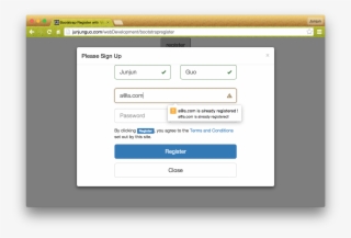 Screen Captures - Register Icon Bootstrap #8779053