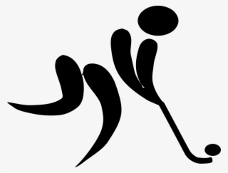 Hockey - Ice Hockey Stick Figure #8779099