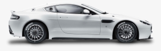 Aston Martin Vantage Gt4 White Car - High Resolution Car Png #8780235