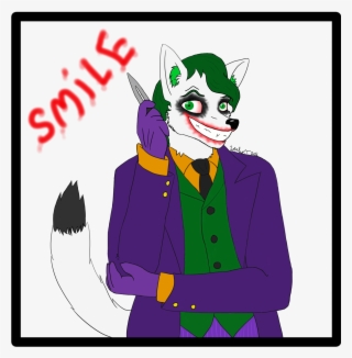 Joker Fox Gives You A Smile - Cartoon #8780286