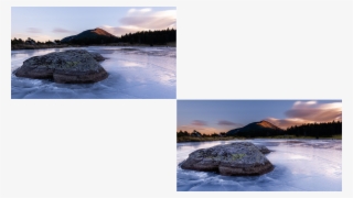 Before And After Result Of A Luminosity Masks Editing - Reflection #8780565