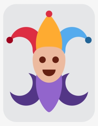 Playing Card Joker - Joker Card Emoji #8780957