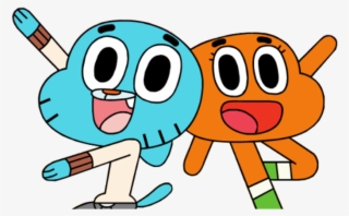 Darwin Dancing With Gumball-edj706 - Imagenes De Gumball Y Darwin #8781374