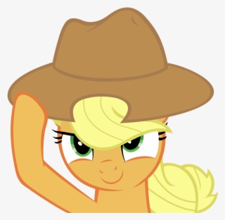 Mastermcnugget, Safe, Simple Background, Transparent - Applejack #8781742