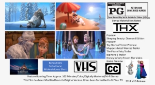 Frozen Vhs Full Screen - Frozen Vhs #8781848