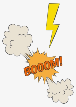 Bomb Explosion Cloud Transprent Png - Cartoon Bomb Cloud #8782370