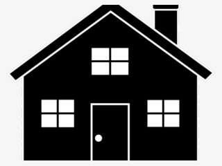 House Vector Art - House Clipart Black And White - Free Transparent PNG