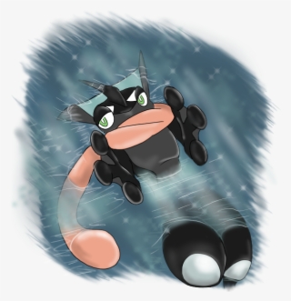 Greninja Drawn By Lady-darky - Cartoon #8783181